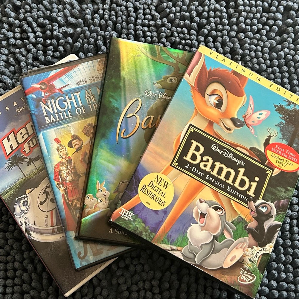 Disney DVD Movie Bundle #2